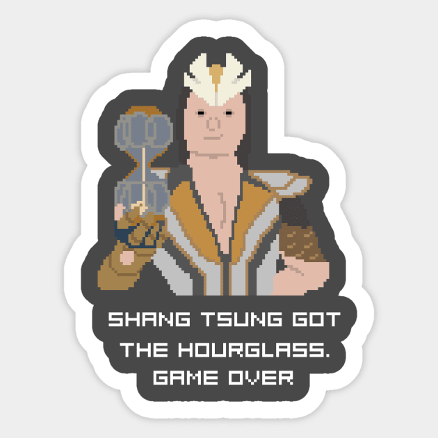 Shang Tsung got the Hourglass Sticker by Jawes